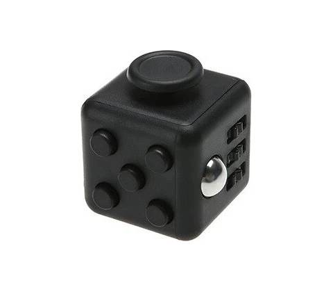 FIDGET CUBE 3,5X3,5CM černá