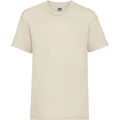 Fruit of the Loom dětské tričko kids Valueweight T Natural