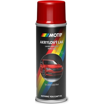 Motip sprej Škoda akrylový autolak 150 ml SD8151 červená corrida