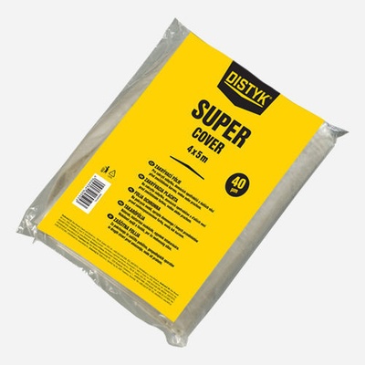Distyk Zakrývací fólie Super 40MY 4 m x 5 m 20 m²