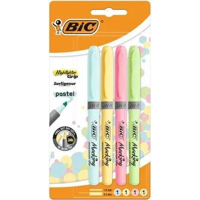 BIC КОМПЛЕКТ ПЕРМАНЕНТЕН МАРКЕР 4БР. ЦВЕТНИ bic (bic 8209112)