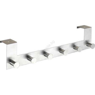 WENKO 22804100-Закачалка CELANO 39x11 cm неръждаема стомана/сребриста (WE0641)