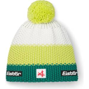 Eisbär Детска зимна шапка (beanie) Eisbär Kid's Star Pompon Mütze Ski Austria Beanie - Deep Lake / Winter Lemon / White - размер 55 cm (904-6940-0211)