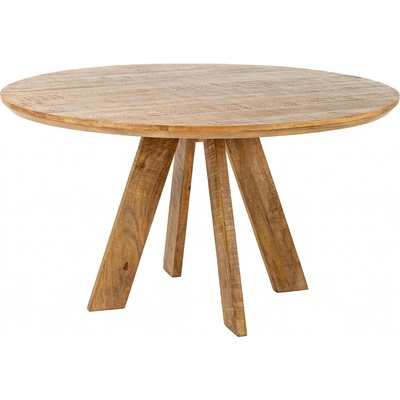 Anvicti1 Kulatý ART WOOD 140 cm masiv mango JS45758