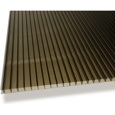 Carboplak Polykarbonátová doska 10 mm s 1UV filtrom 6000 x 1050 mm bronz 1 ks