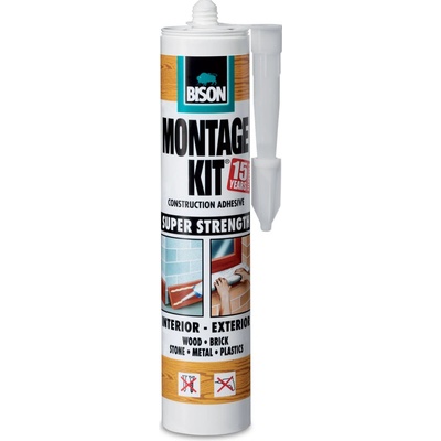 BISON Montage Kit Super Strength montážne lepidlo 310g