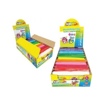 Kid Art Kid Art: глина за моделиране, 150 г, 1 брой - различни