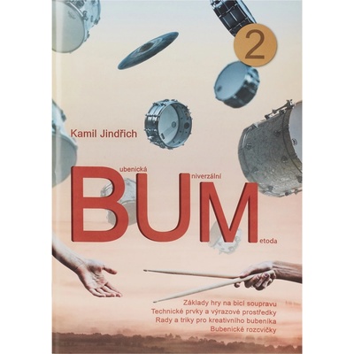 Noty KN BUM 2 Kamil Jindřich Škola hry na bicí – Zboží Mobilmania