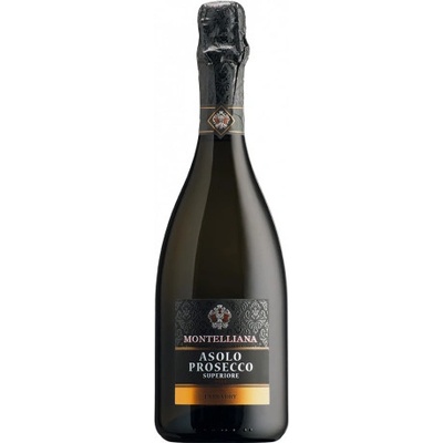 Montelliana prosecco DOCG Asolo extra Dry 11% 0,75 l (holá láhev) – Zboží Dáma