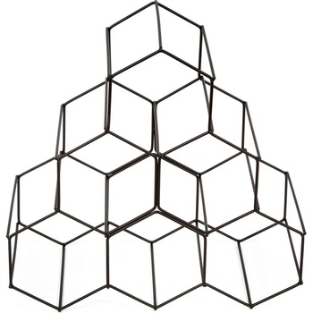 Compactor Черна стойка за вино RackMAT - Compactor (RAN8663)