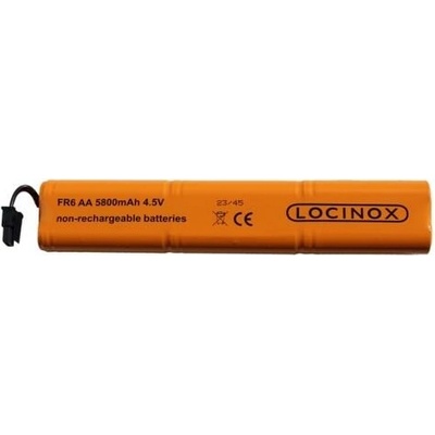 LOCINOX BATTERYPACK-VERA-VOLTA – náhradná lítiová batéria na kódové zámky, 5800 mAh, 4,5 V