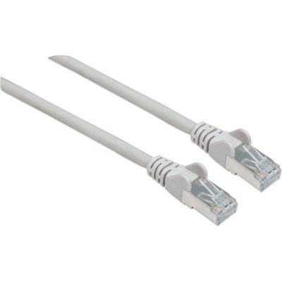 Manhattan кабел - S/FTP пач (RJ45 към RJ45, кабел Cat7 с модулен конектор Cat6A, 5 м, сив, меден) 740920 (740920)