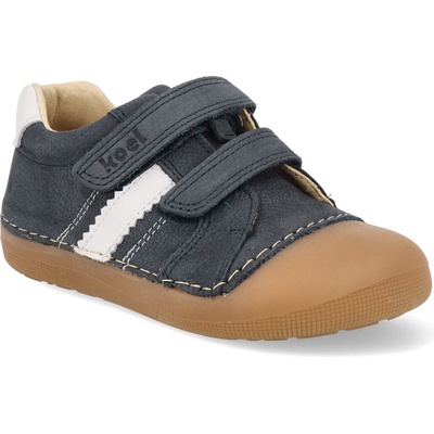 Koel Barefoot dětské tenisky Archie Leather 3.0 Blue modré