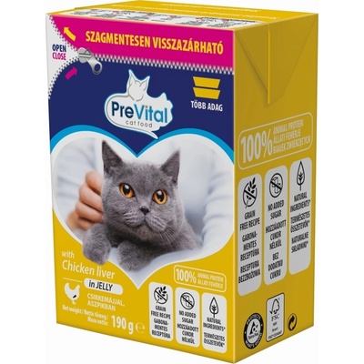 PreVital s kuracinou a pečeňou 190 g