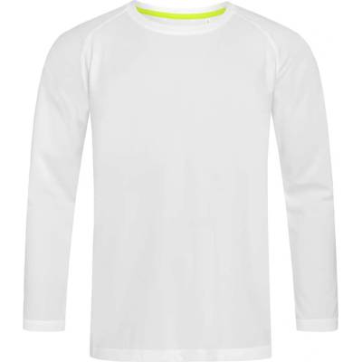 Stedman mesh long sleeve st8420 / Мъжка спортна риза с дълъг ръкав - бяла xl (st8420whixl)