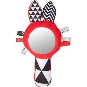 Canpol Мека детска играчка Canpol - Sensory Toys, Огледало (68/080C)