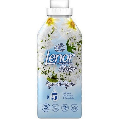 Lenor Elixir Омекотител концентрат с аромат бял люляк и невен, 525мл, 25 пранета