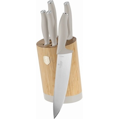 Berlingerhaus BH 2755 se stojanem Bamboo Sahara Collection 6 ks