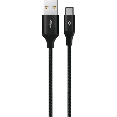 Ttec Кабел ttec - AlumiCable XXL, USB-A/USB-C, 3 m, черен (8694470667256)