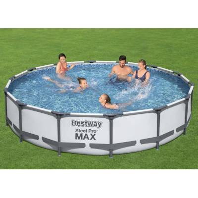 Bestway Steel Pro MAX Комплект плувен басейн, 427x84 см (3202645)