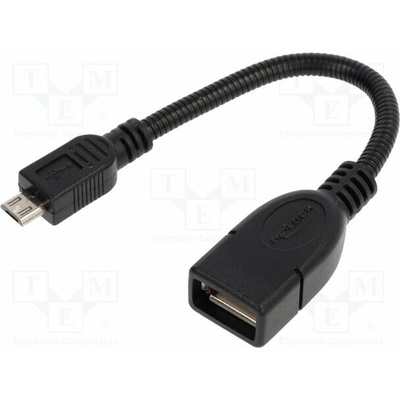 Delock 83293 OTGUSB 2.0 USB A zásuvka USB B micro vidlice 0,15m