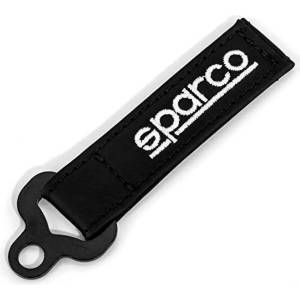 Sparco Piel Keychain - Black (Black)