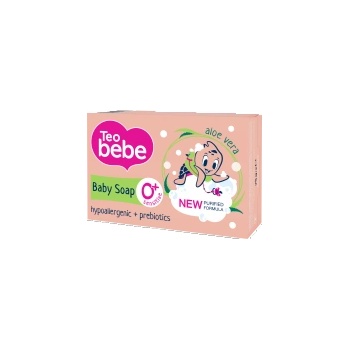 Teo Тео Бебе Твърд сапун Aloe vera 75гр (5432356789)