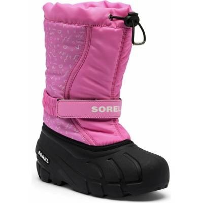 Sorel YOUTH FLURRY BOOT PRINT Purpurová
