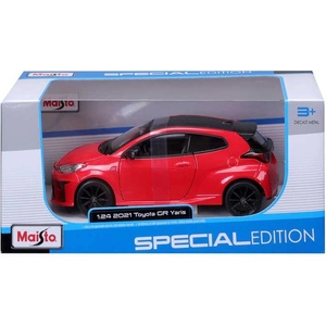 Maisto SP EDITION Кола 2021 Toyota GR Yaris 1: 24 червена