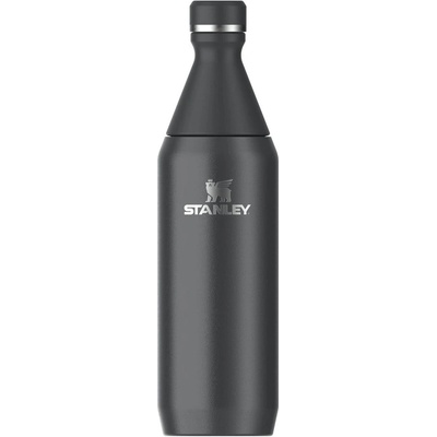 STANLEY Черна термо бутилка от неръждаема стомана 600 ml All Day Slim Bottle Black - Stanley (10-12069-024)