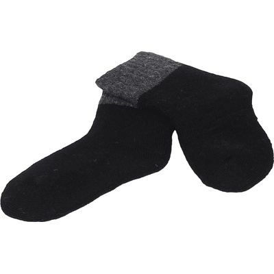 Детски вълнени чорапи в черно