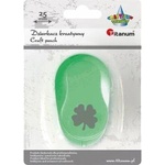 TITANUM Hole punch with Clover motif four-leaf 25mm