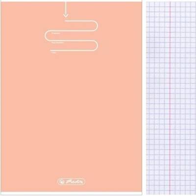 Herlitz Zošit B5 kockovaný Pastel Color Blocking žltý pastelový