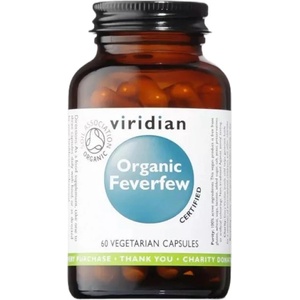 Viridian Organic Feverfew [60 капсули]