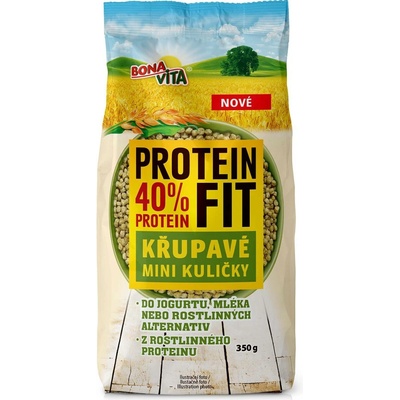 Bonavita Křupavé mini kuličky Protein FIT 350 g