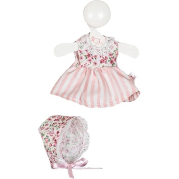 Asi Dolls Дрехи за кукла Asi Dolls - Чикита, шапка и рокля на цветя, 21 cm (3116400)