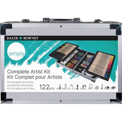 Velká výtvarná sada Daler Rowney Complete Artist Kit 122 ks