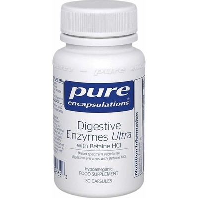 Pure Encapsulations Tráviace enzýmy Ultra 30 kapsúl