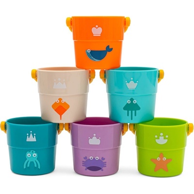 Baby Mix Hracie tégliky 6ks