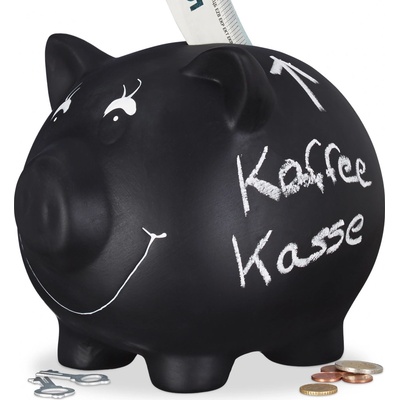 Popisovateľná pokladnička Bank Prasiatko 17cm RD2336