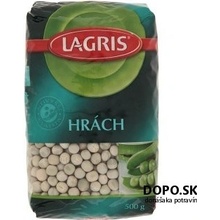 Lagris hrách zelený celý, 500g