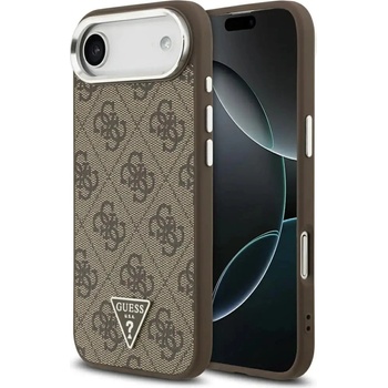 GUESS Калъф Guess 4G Triangle Logo MagSafe за iPhone Air - кафяв (3666339517601)