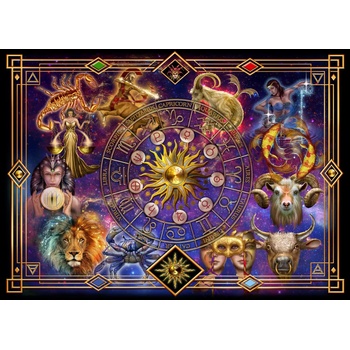 Bluebird Puzzle - Puzzle Ciro Marchetti: Zodiac Montage - 1 500 piese