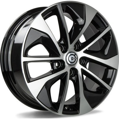 CARBONADO Yakuza 7x17 5x114,3 ET39 black front polished