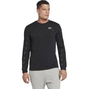 Reebok Блуза Workout Ready Piping Crew