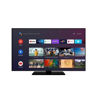 Televízia Orava, LT-ANDR43 4K1, 43", 4K UHD 3840 x 2160, čierna, Android TV