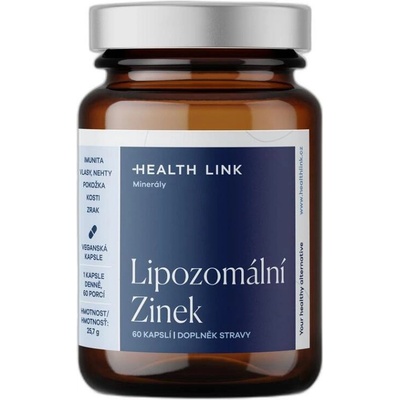 Health Link Lipozomální zinek 60 kapslí