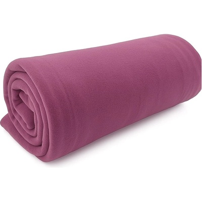 MyHouse deka fleece UNI FIALOVÁ jednobarevná 150x200