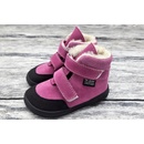 Jonap kožené zimní boty s membránou Jerry růžová