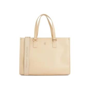 Tommy Hilfiger Дамска чанта Th Monotype Tote AW0AW15978 Бежов (Th Monotype Tote AW0AW15978)